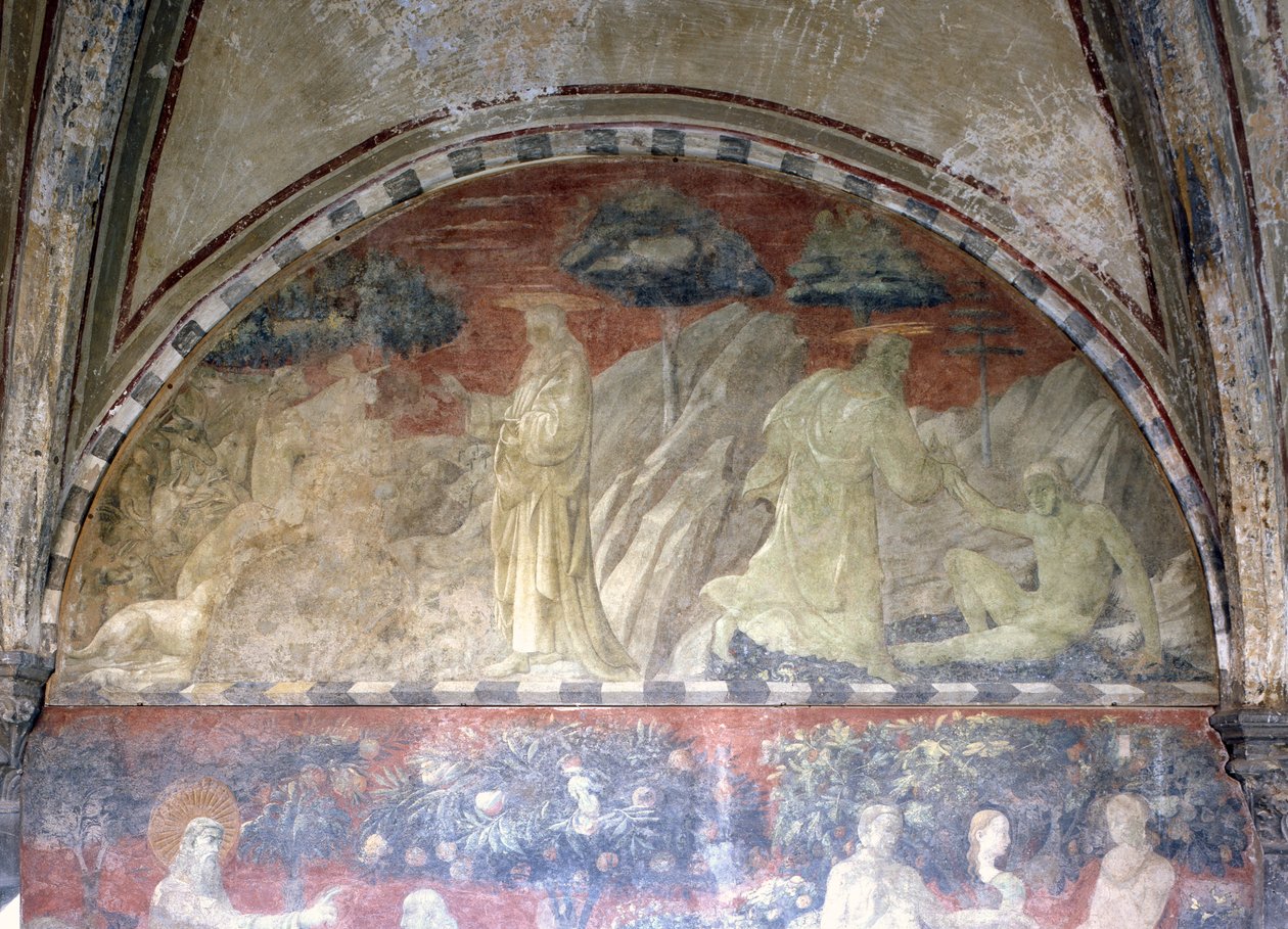 Skabelsen, c.1424-25 af Paolo Uccello