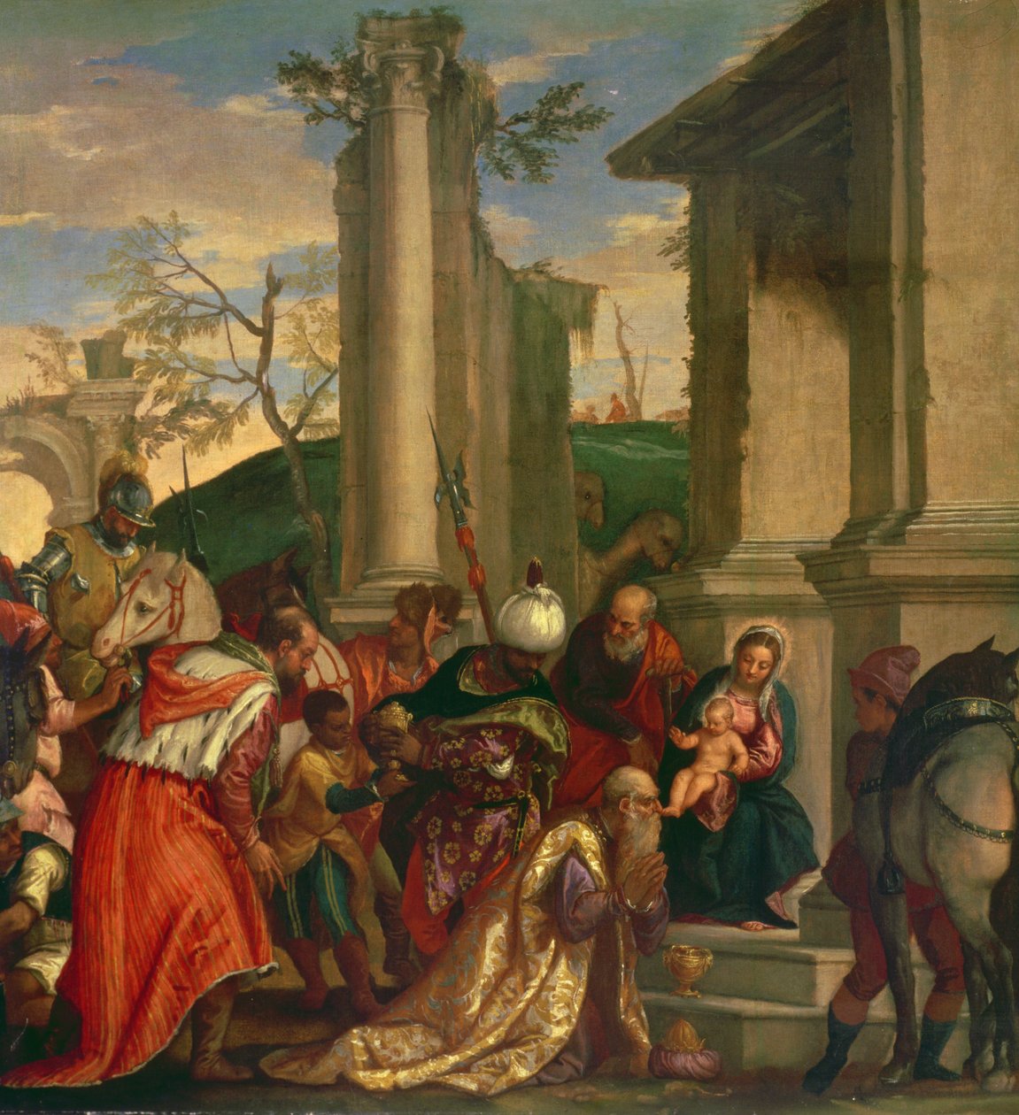 Tilbedelse af Kongerne af Paolo Veronese