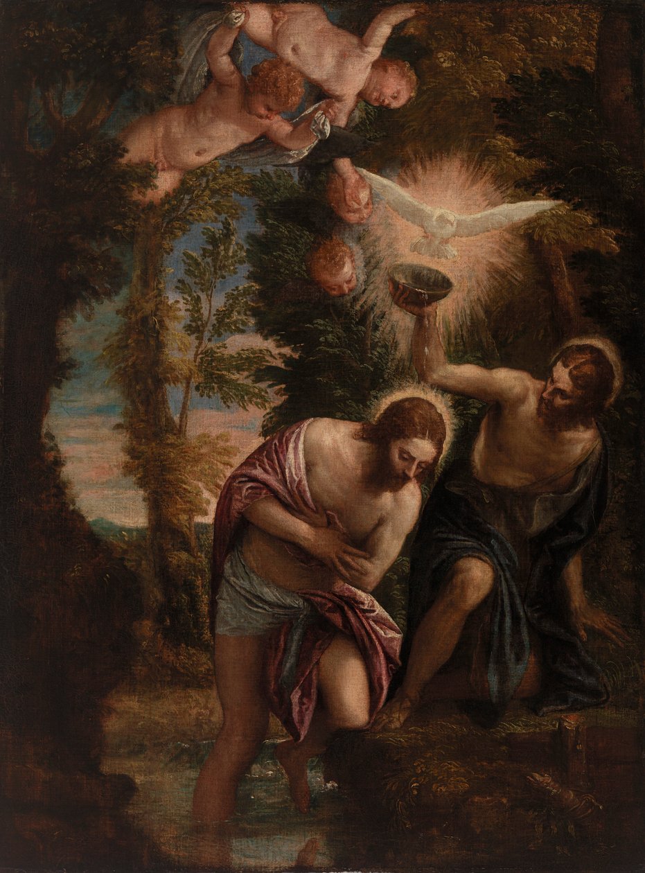 Kristi dåb af Paolo Veronese