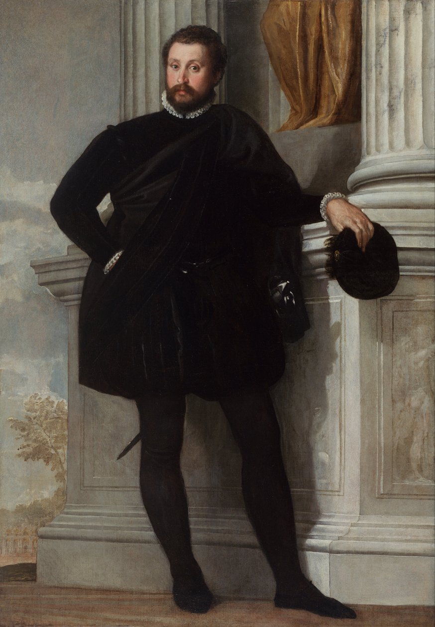 Portræt af en mand af Paolo Veronese