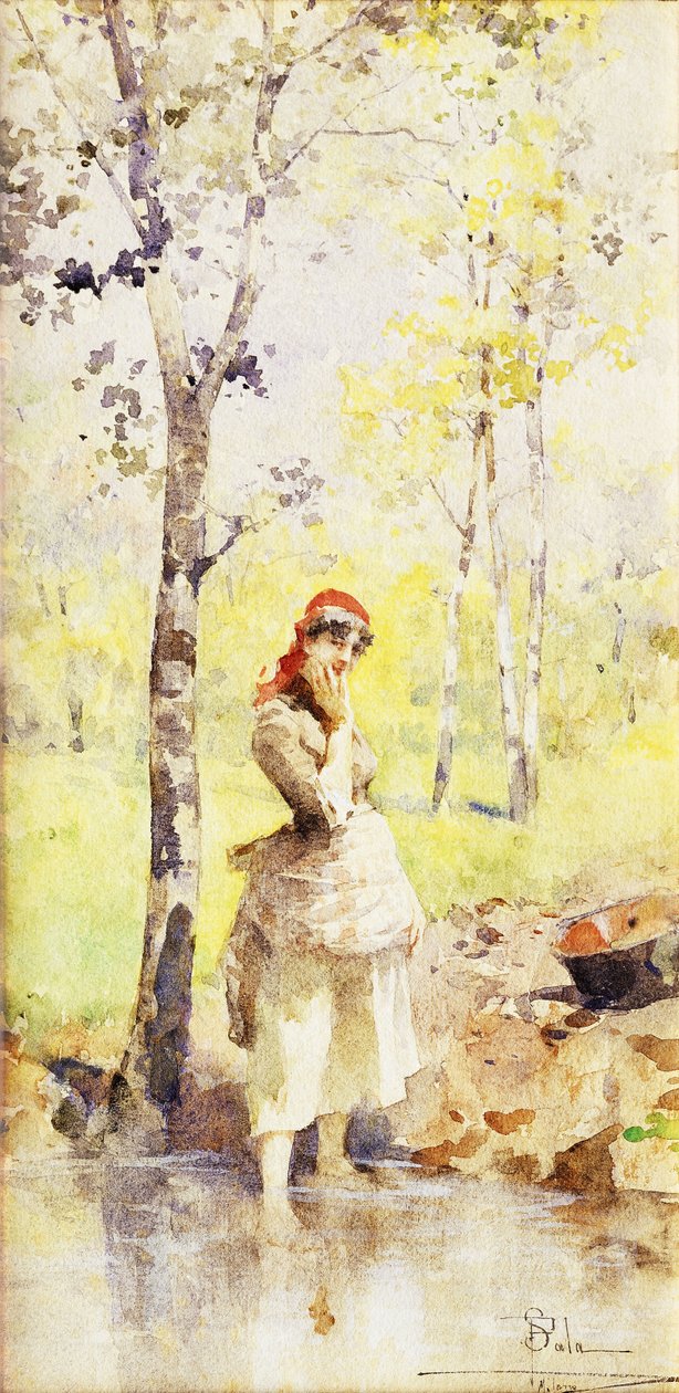 At samle vand, af Paolo Sala