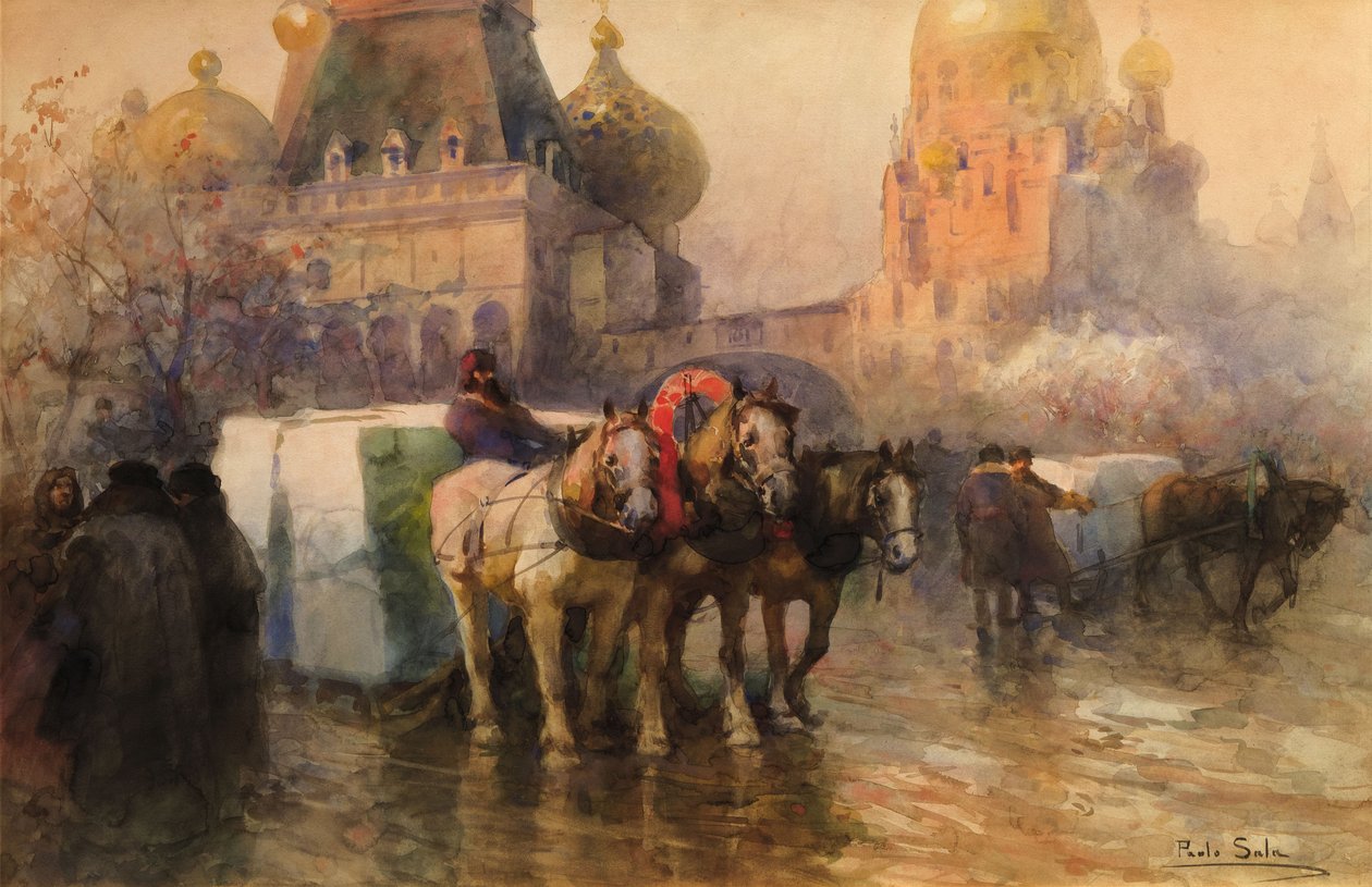 Istransport i Moskva. af Paolo Sala