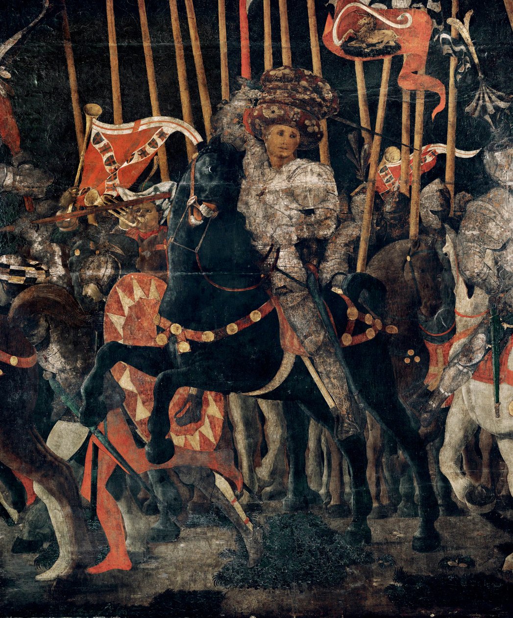 Slaget ved San Romano i 1432 ... af Paolo Uccello