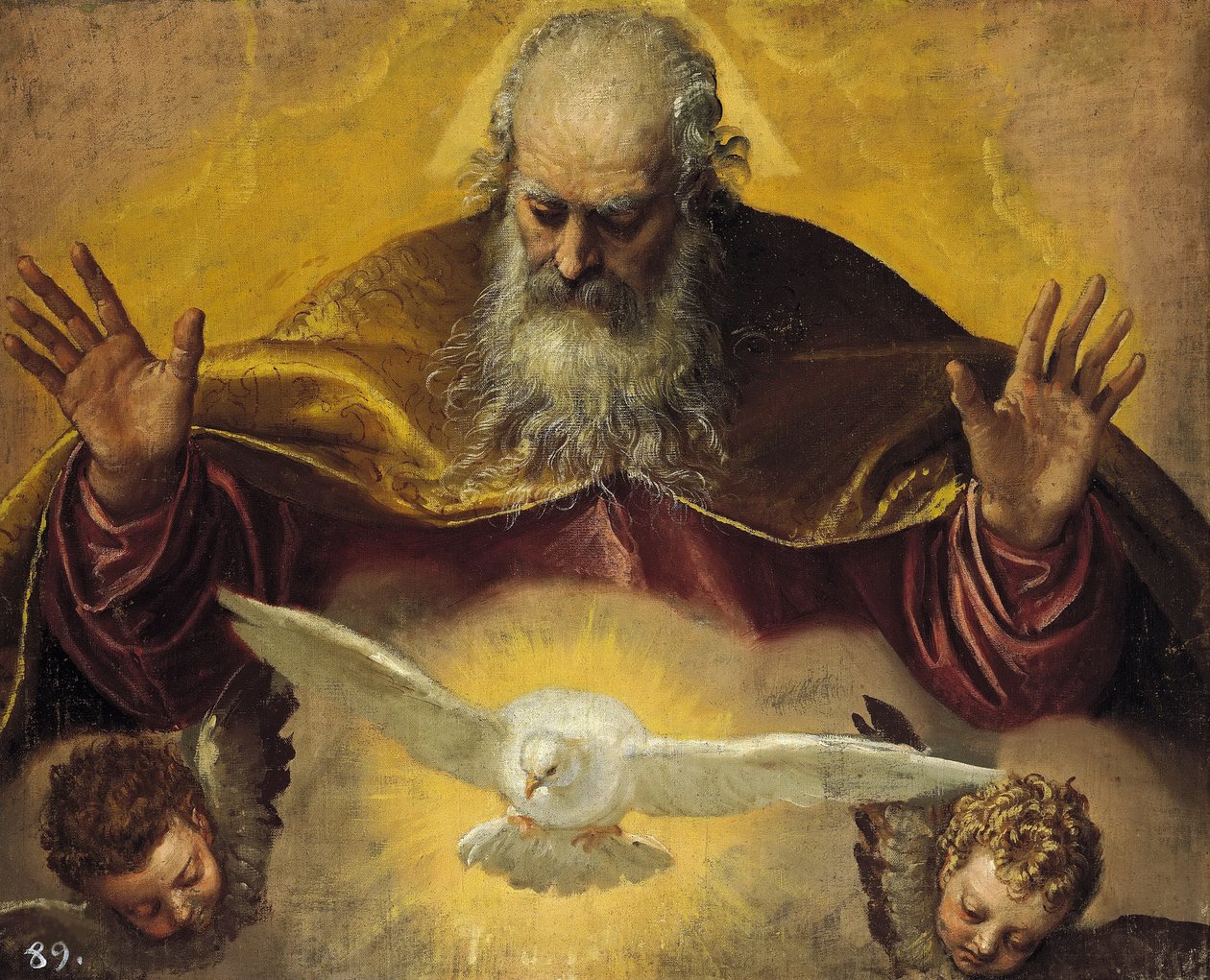 Den evige Fader. af Paolo Veronese