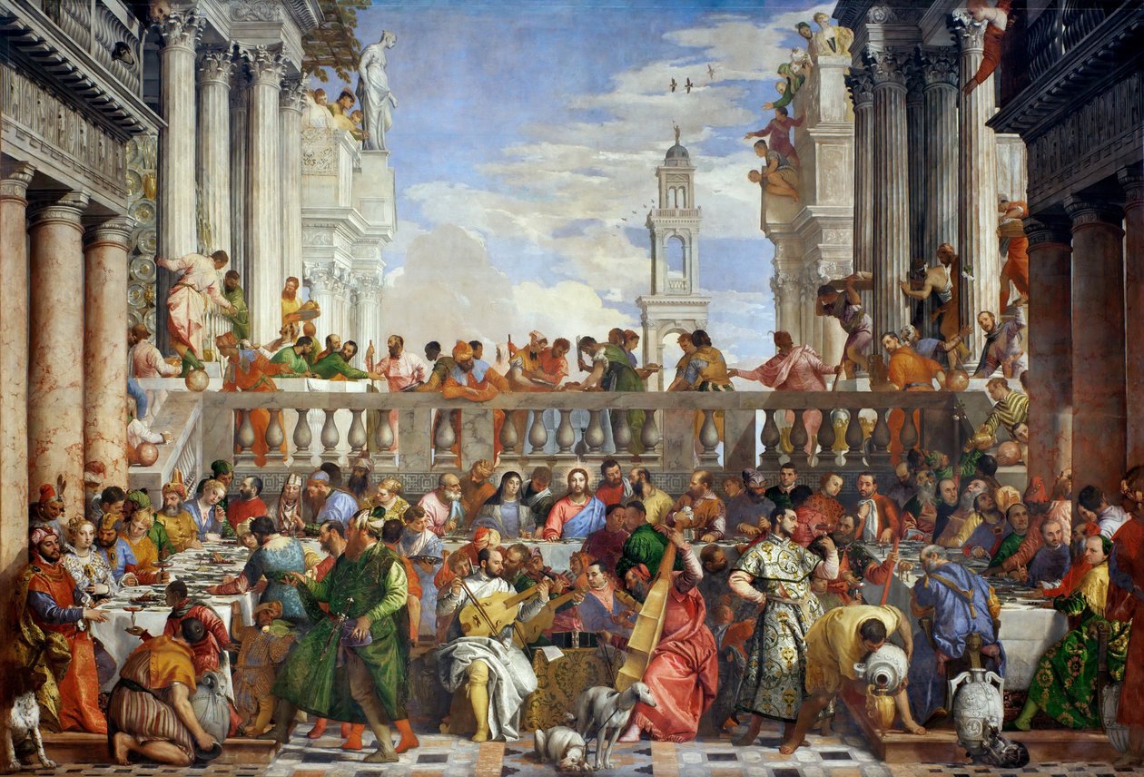 Brylluppet i Cana af Paolo Veronese