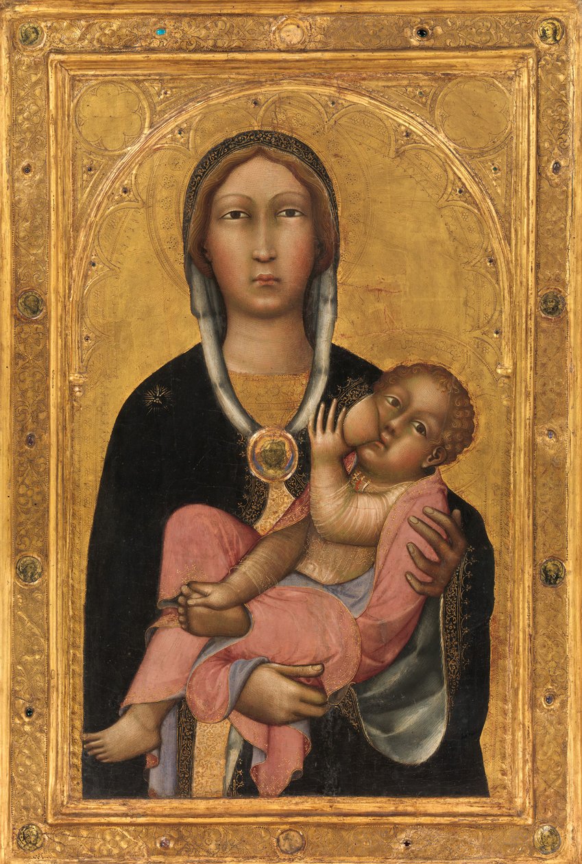 Madonna og barn, 1370