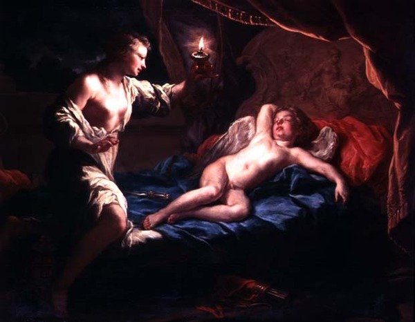 Amor og Psyche af Paolo di Matteis