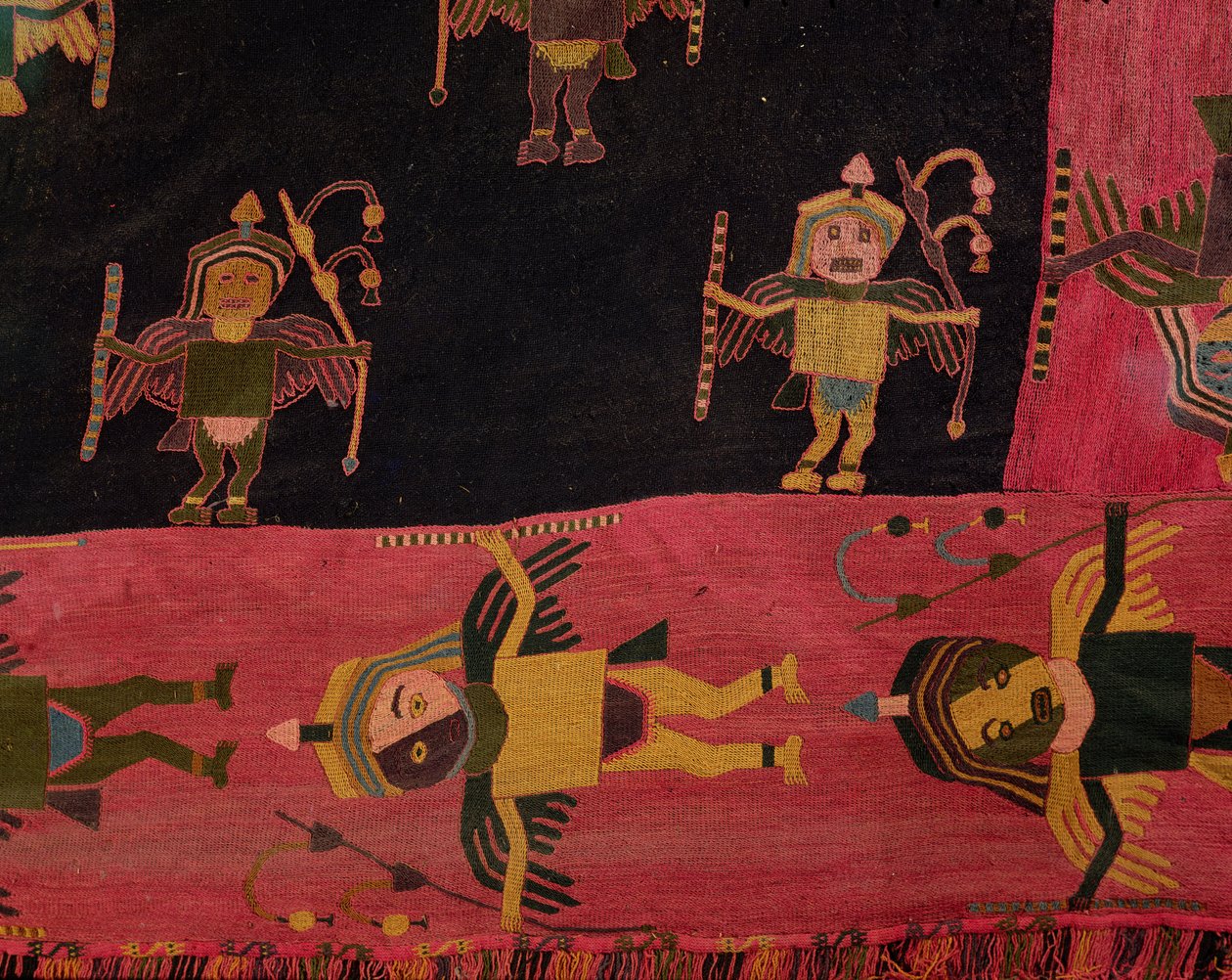 Uldstof (tekstil) af Paracas Culture