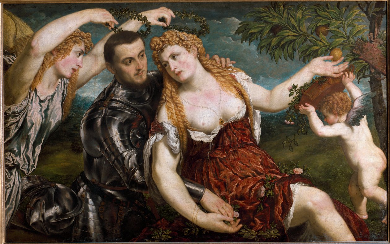 Allegori of Victoire (maleri af Paris Bordone