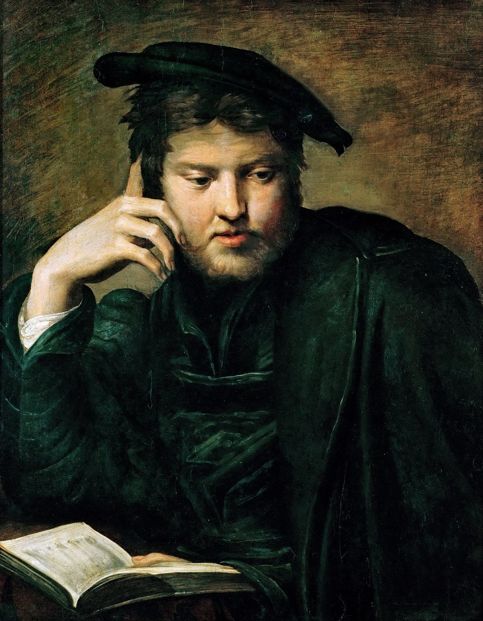Mand med en bog af Parmigianino