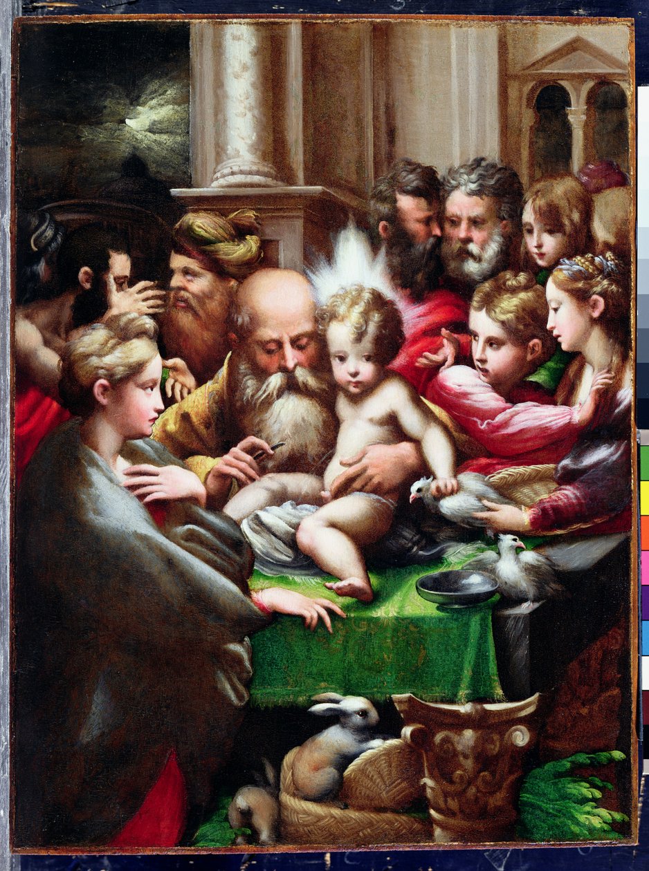 Omskæringen, c.1523 af Parmigianino