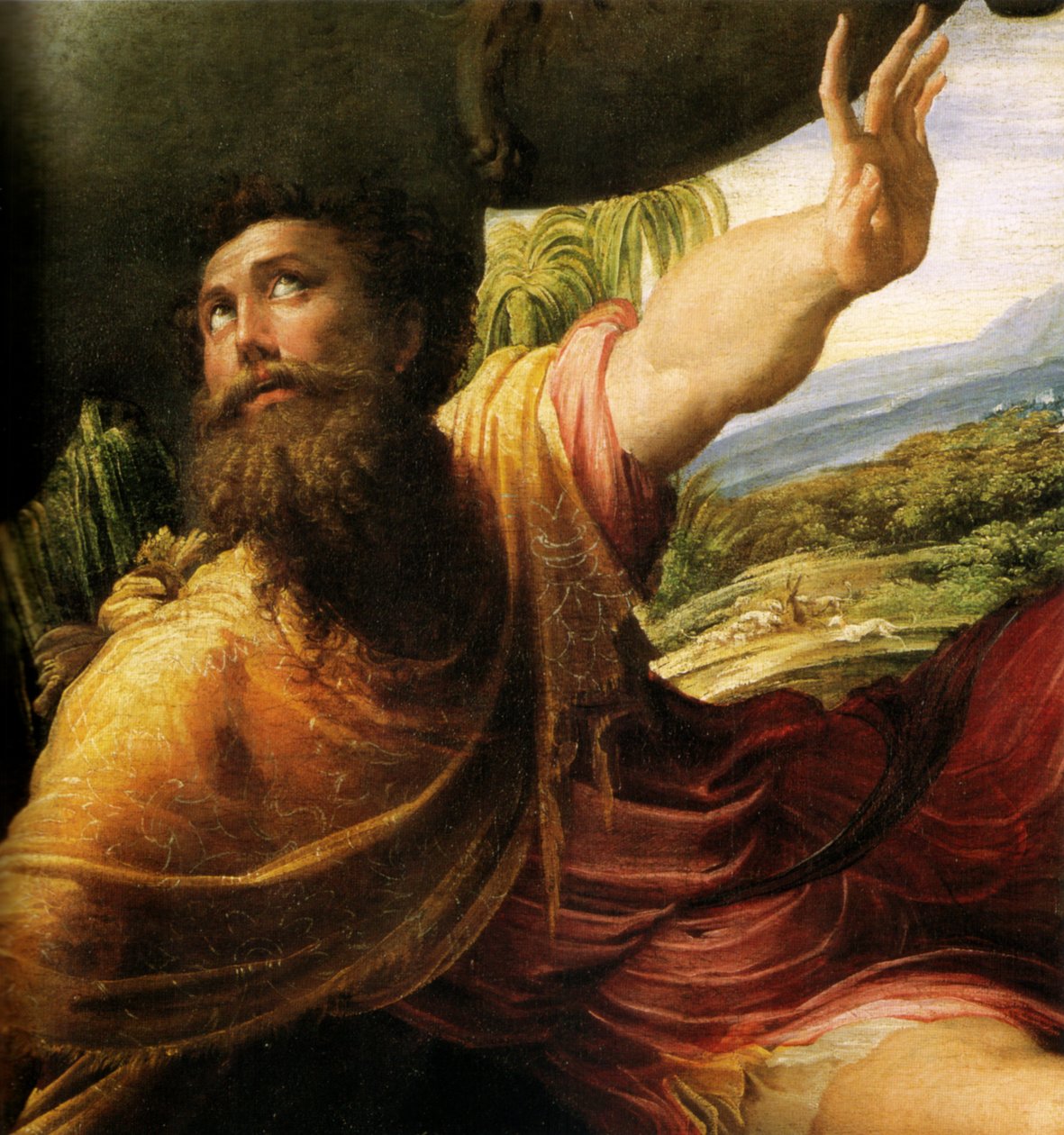 konvertering af saint paul af Parmigianino