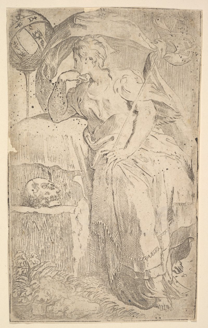 Astrologi, begyndelsen af det 16. århundrede. af Parmigianino