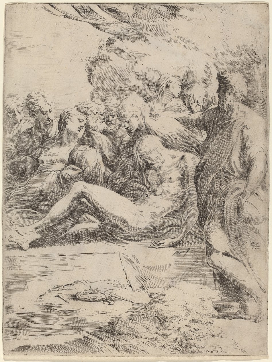 Begravelsen af Parmigianino