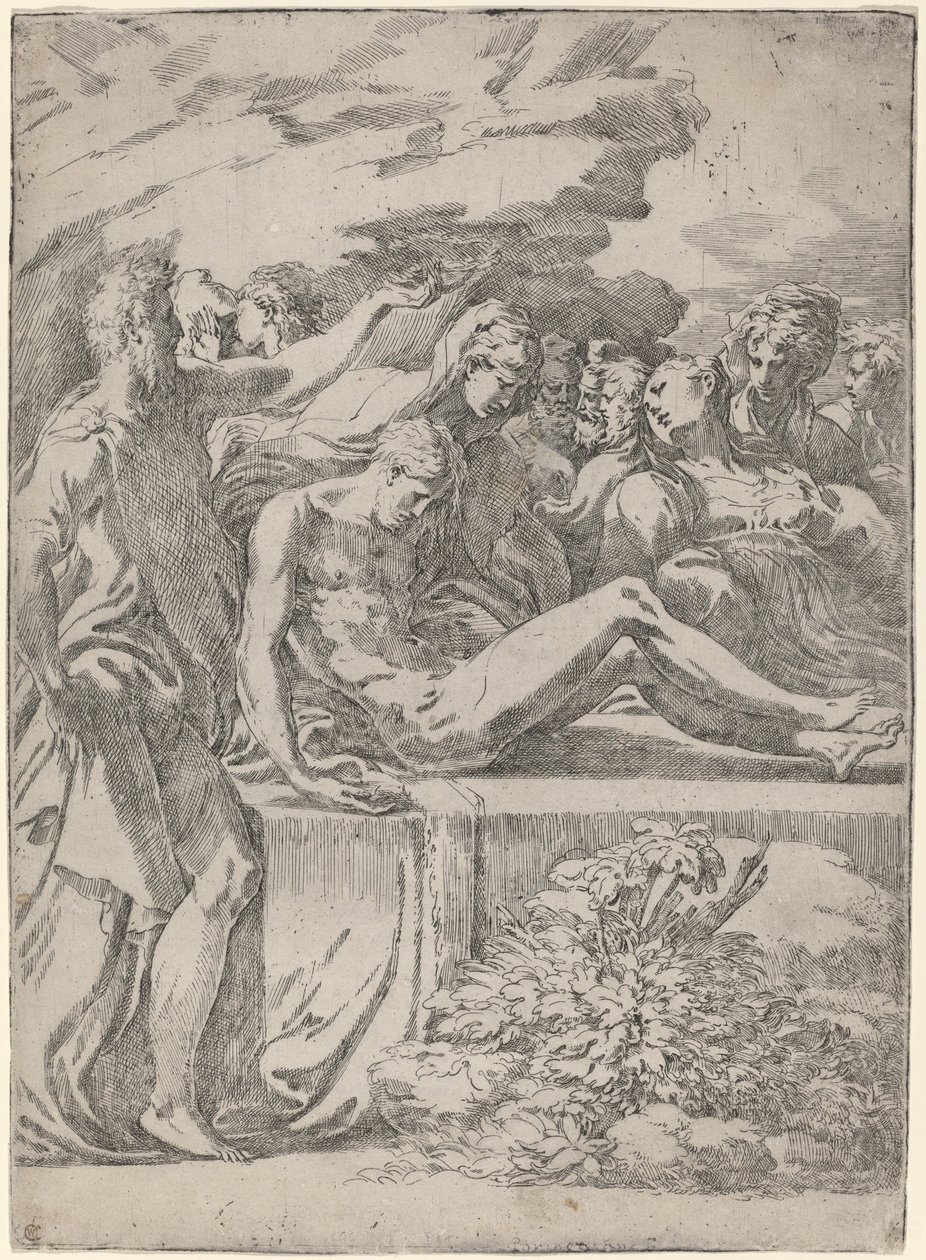 Begravelsen af Parmigianino