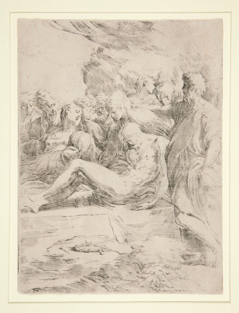 Begravelsen af Parmigianino