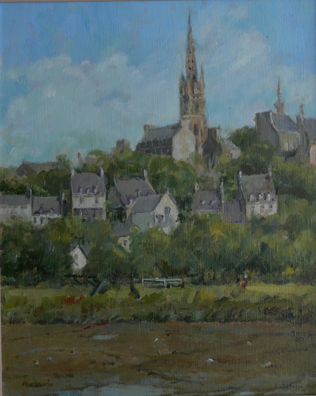 Pont Croix, Bretagne, 2007 af Pat Maclaurin