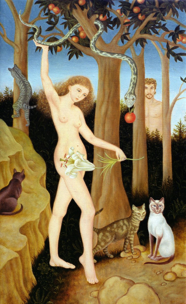 Adam & Eva, 1990 af Patricia OBrien