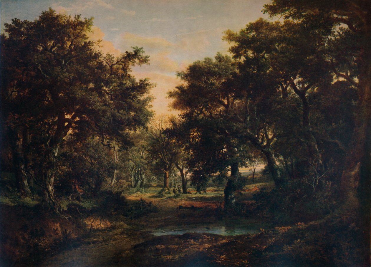 The Edge of the Wood, c1824 af Patrick Nasmyth