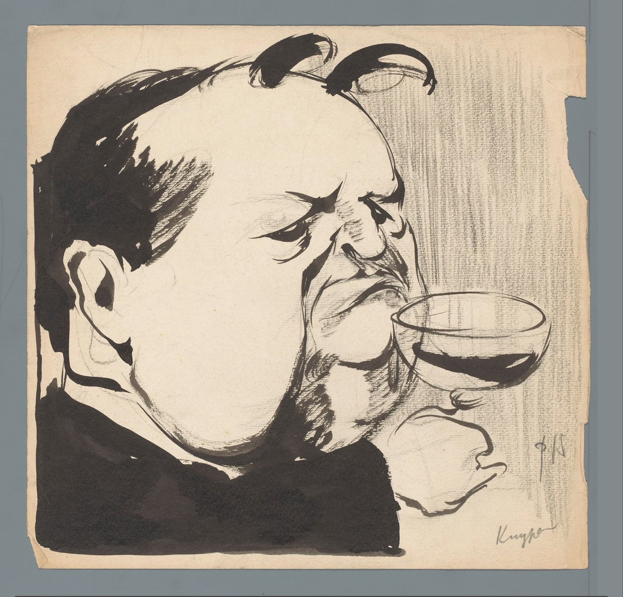 Abraham Kuiper af Patricq Kroon (signed by artist)