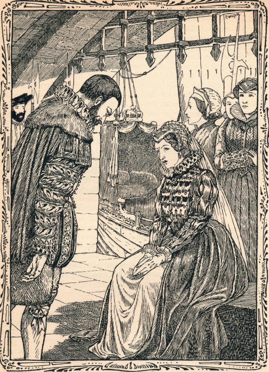 Elizabeth ved Traitors Gate, 1902 af Patten Wilson