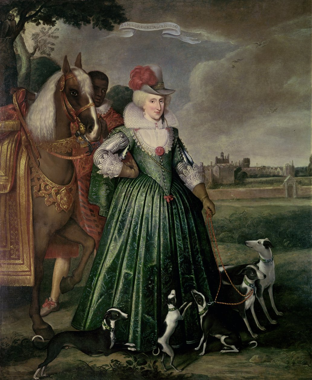 Anne af Danmark, 1617 af Paul van Somer