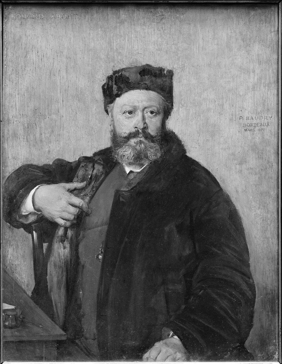 Edmond Felix Valentin About (1828-85) af Paul Baudry