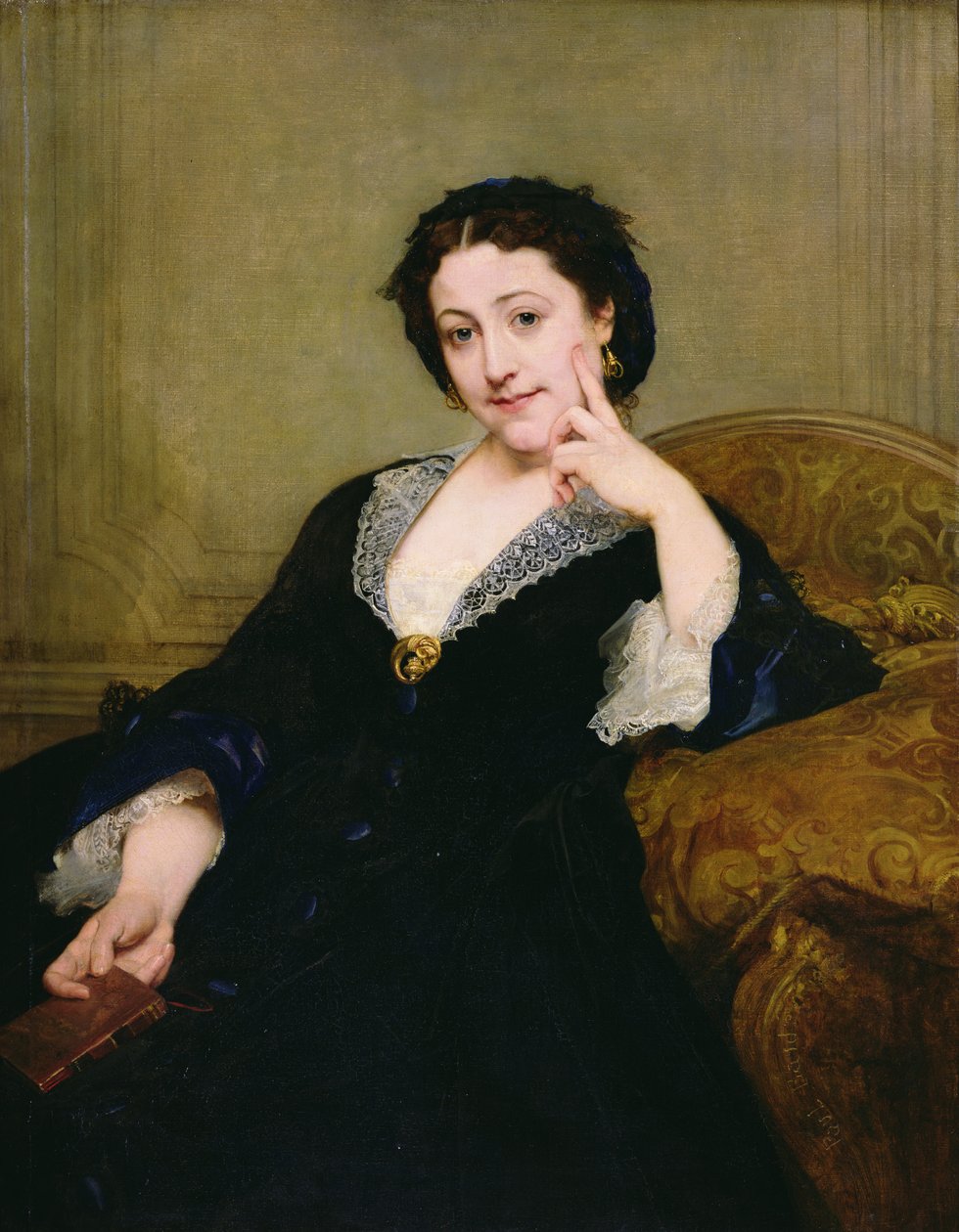 Madeleine Brohant (1833-1900) fra Comedie-Francaise, 1860 af Paul Baudry