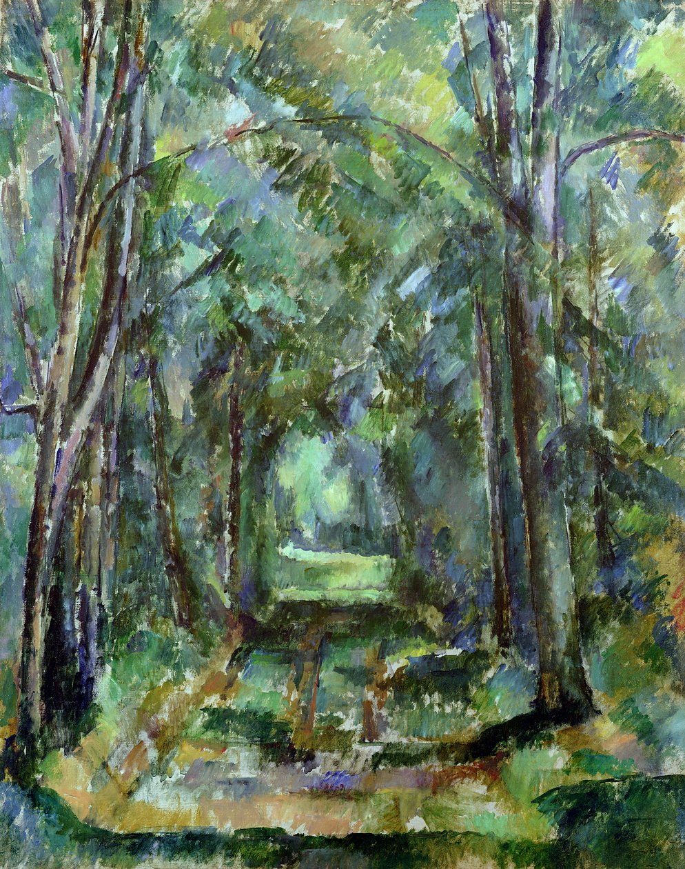 Avenue ved Chantilly, 1888 af Paul Cézanne