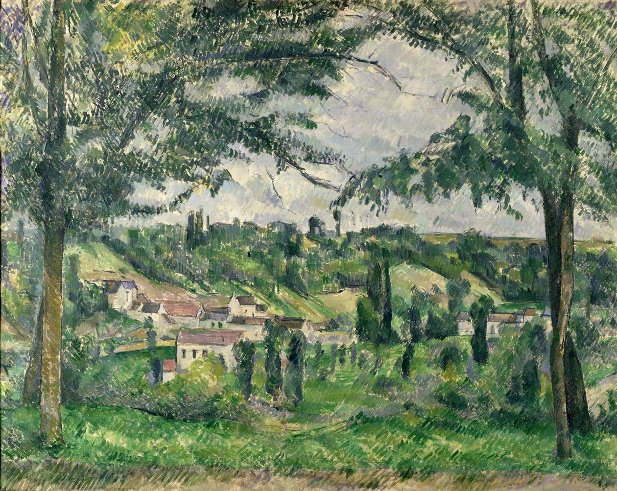 Landskab af Paul Cézanne