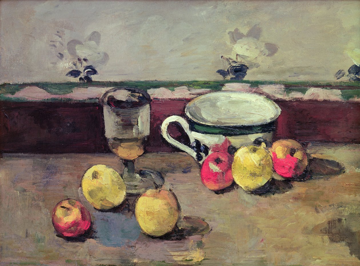 Stilleben, 1875-77 af Paul Cézanne