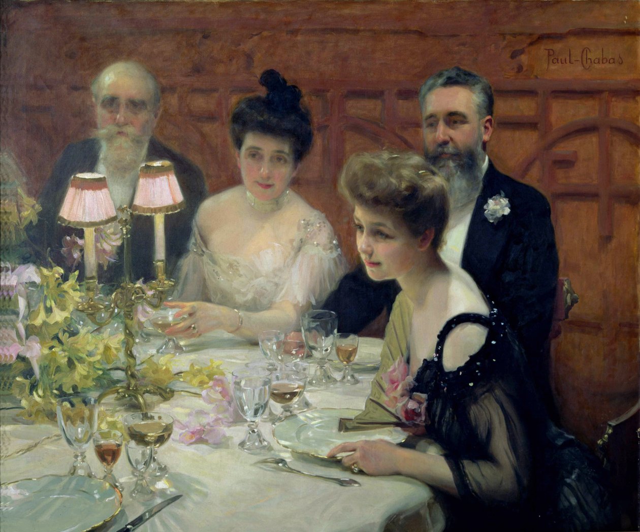 Bordhjørnet, 1904 af Paul Emile Chabas