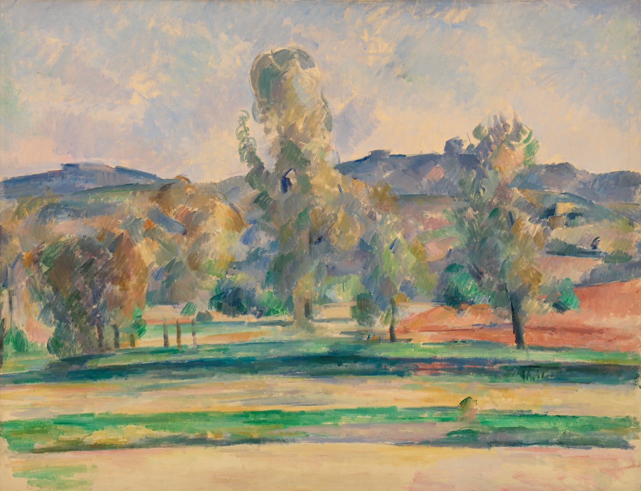 Efterårslandskab, 1883-85 af Paul Cézanne