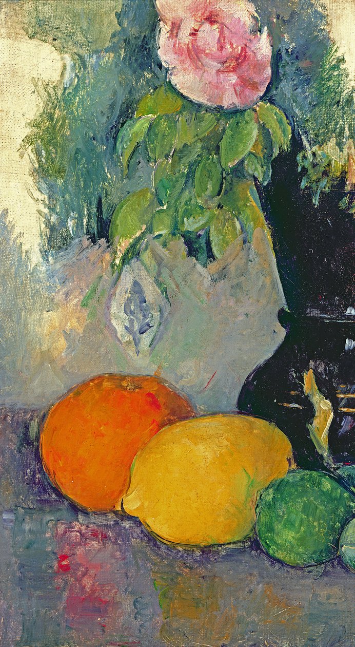 Blomster og frugter, ca. 1880 (se også 287552) af Paul Cézanne