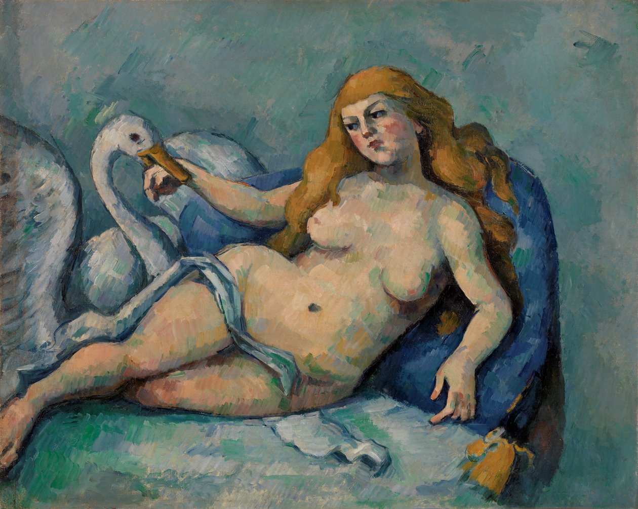 Leda og Svanen af Paul Cézanne