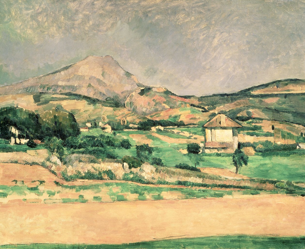 Sainte-Victoire-bjerget, ca. 1882-85 af Paul Cézanne