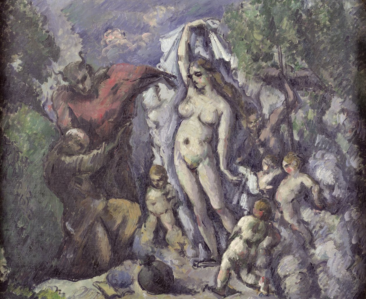 Sankt Anthonys fristelse, ca. 1875 af Paul Cézanne