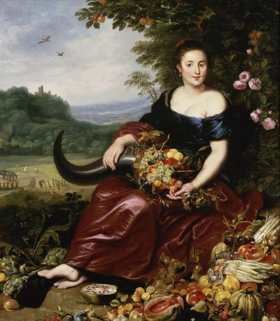 Allegory of Earth (par 82417) af Paul De Vos