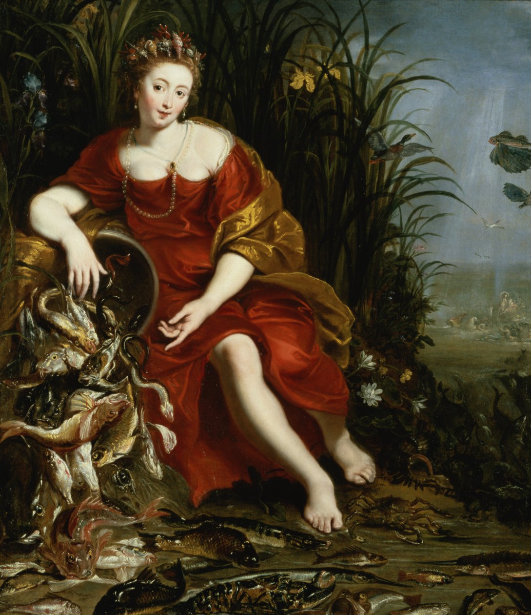 Allegory of Water (par 82416) af Paul De Vos