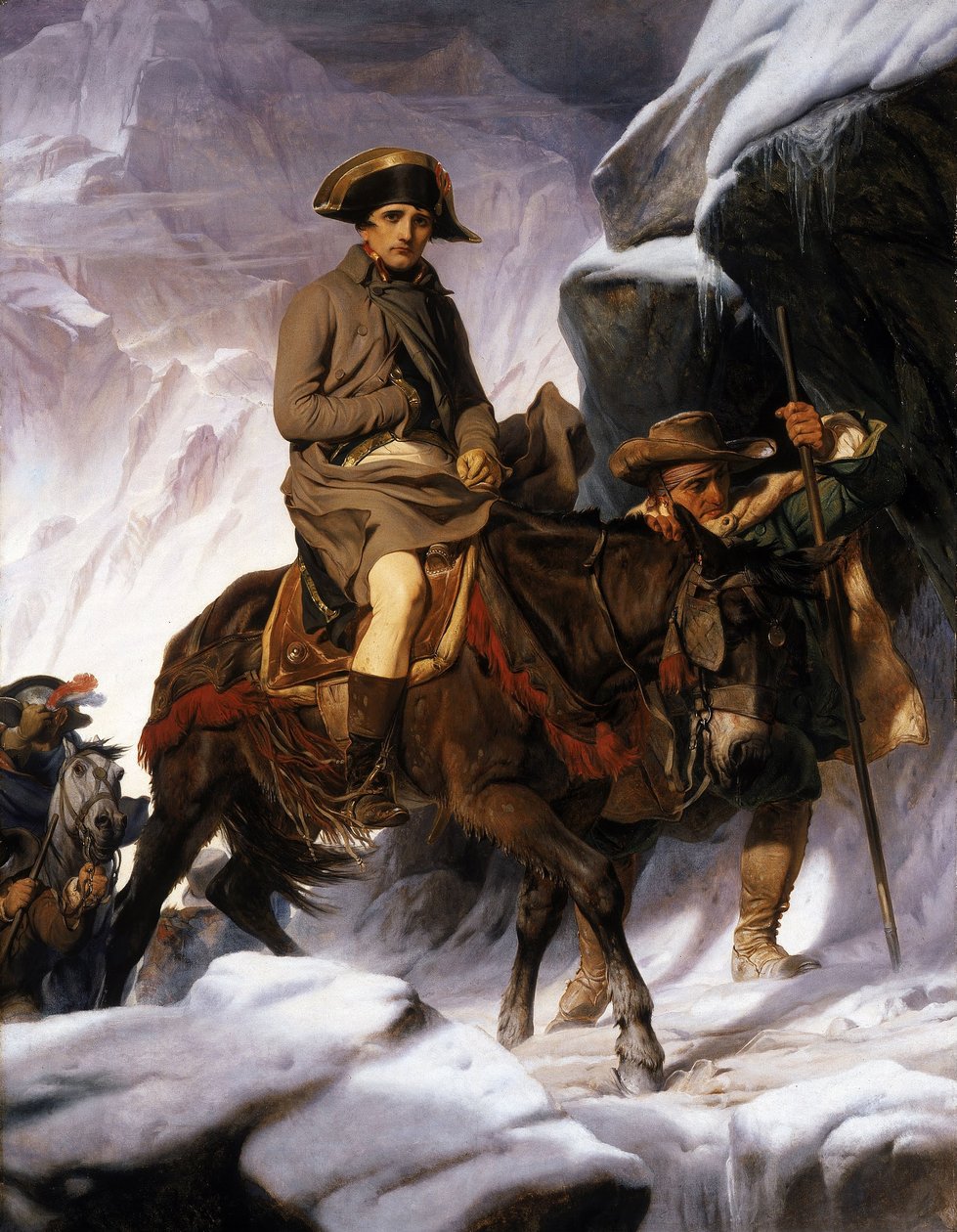 Napoleon krydser Alperne af Paul Delaroche