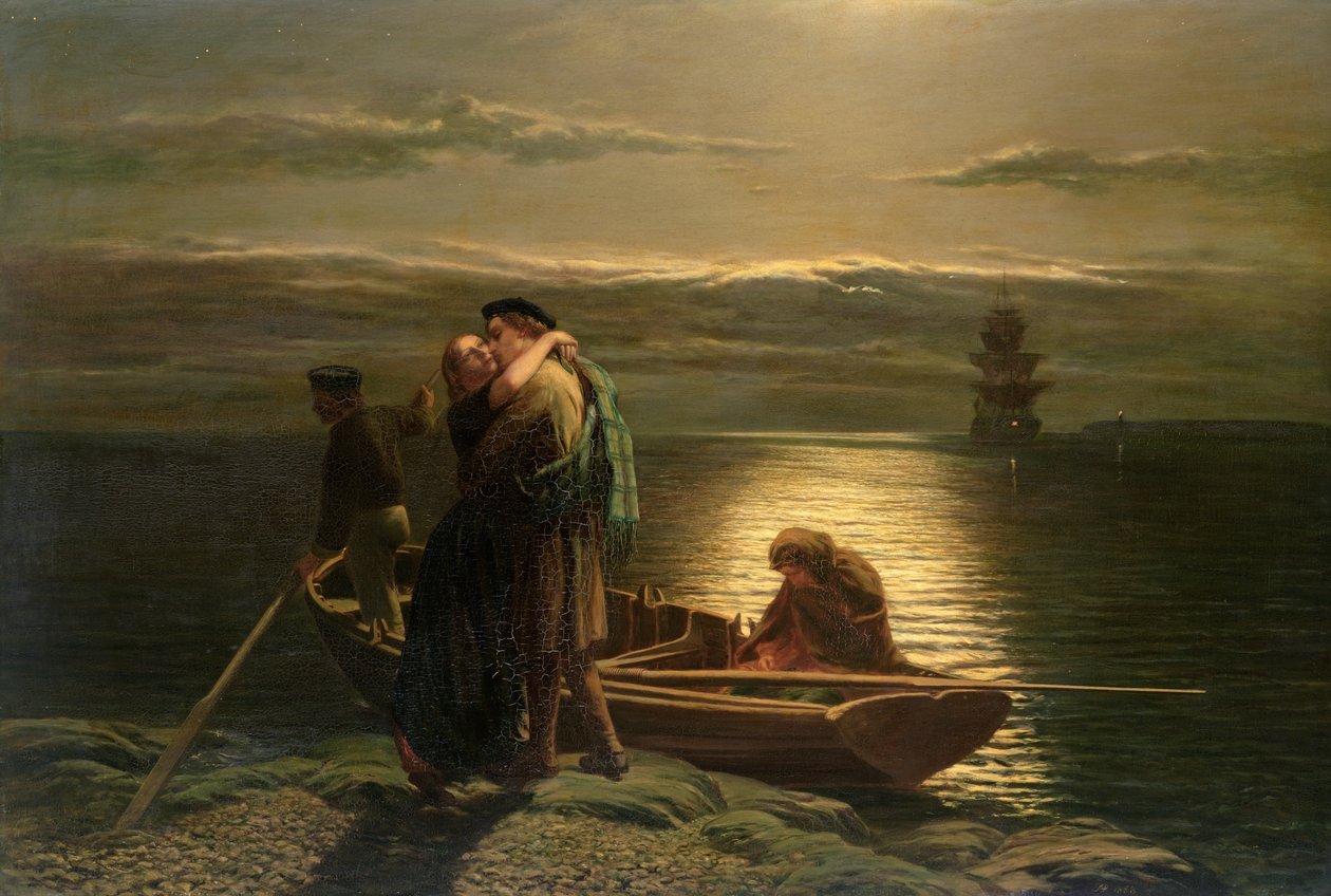 Emigranten, 1858 af Paul Falconer Poole