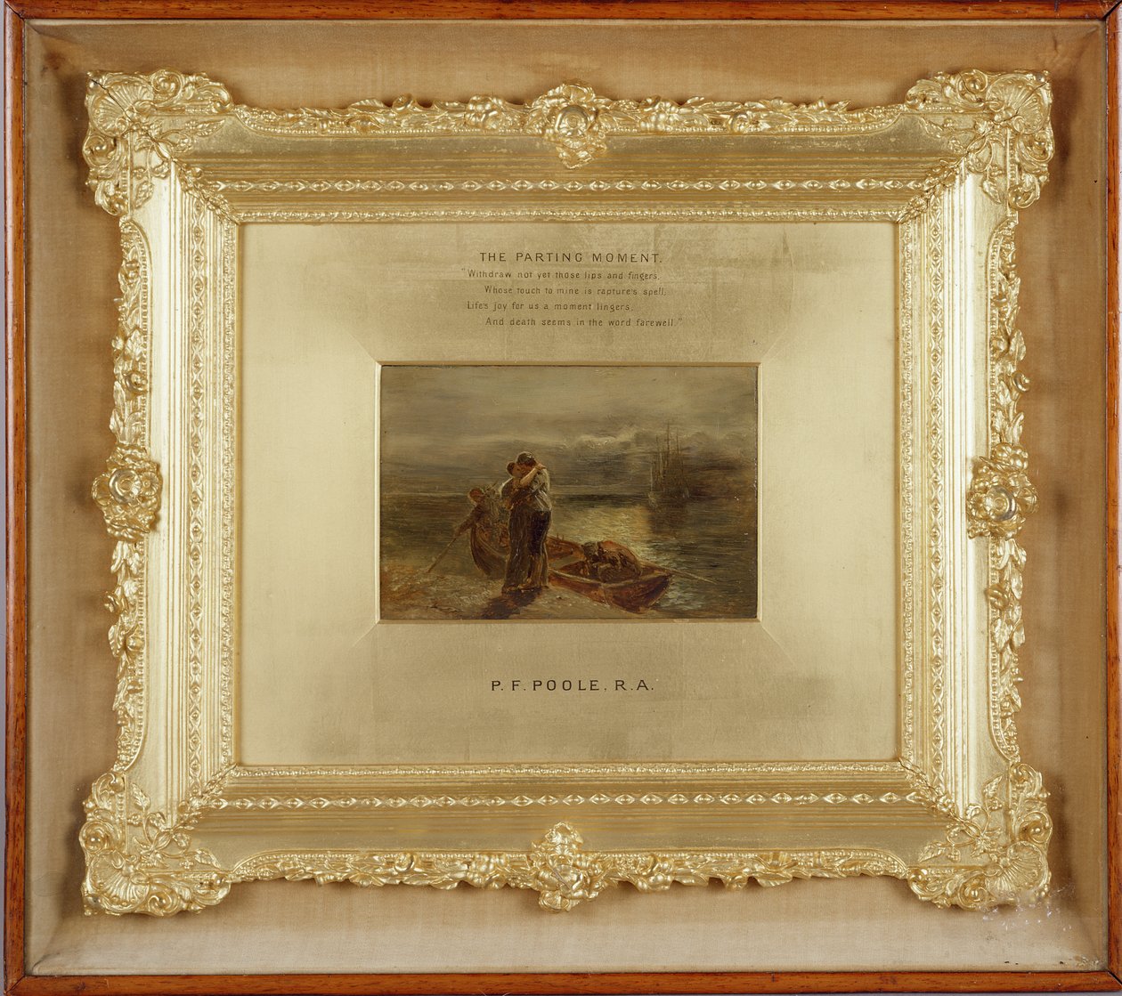 Afskedsøjeblikket, 1856 af Paul Falconer Poole