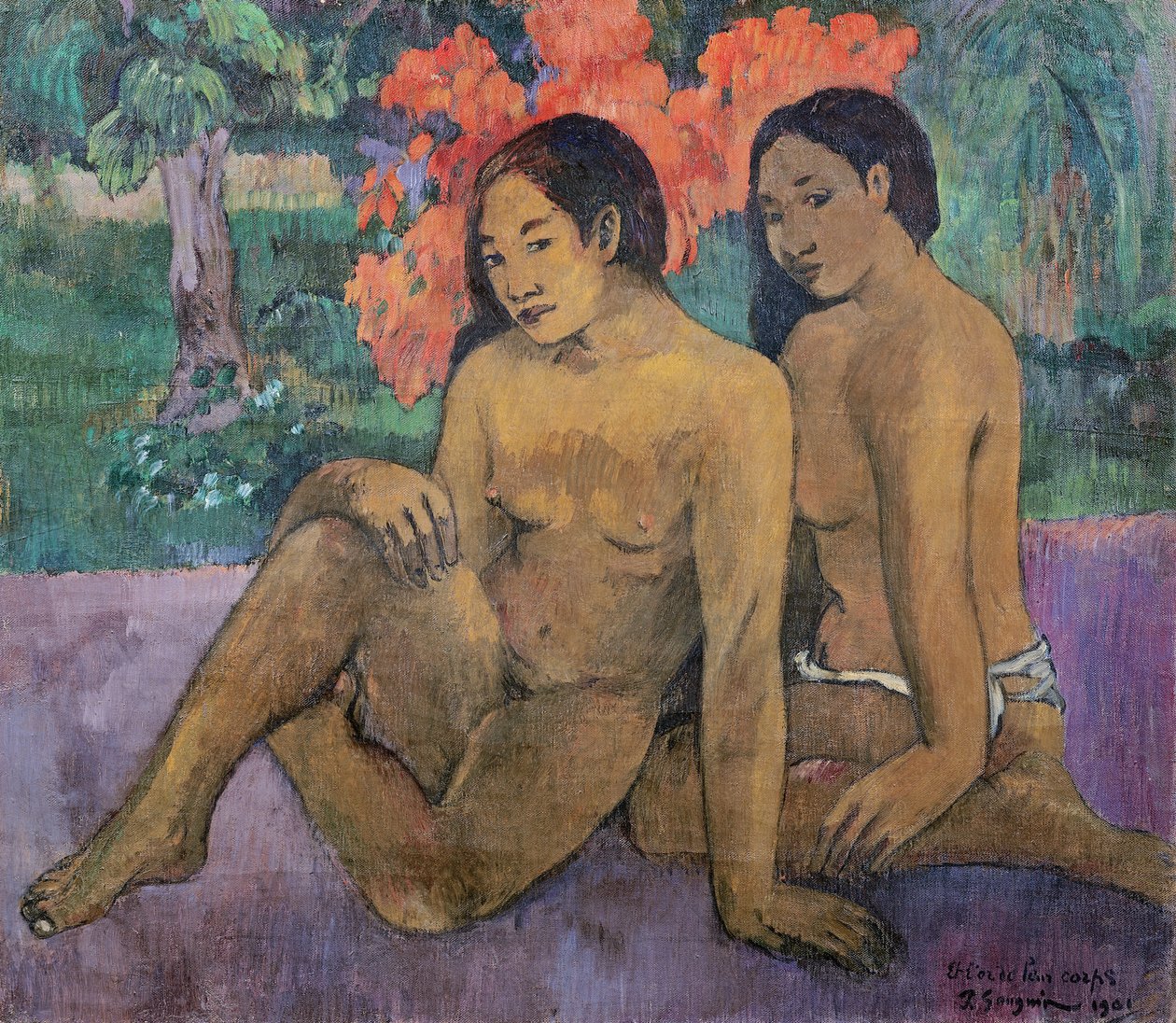 Og deres kroppes guld, 1901 af Paul Gauguin