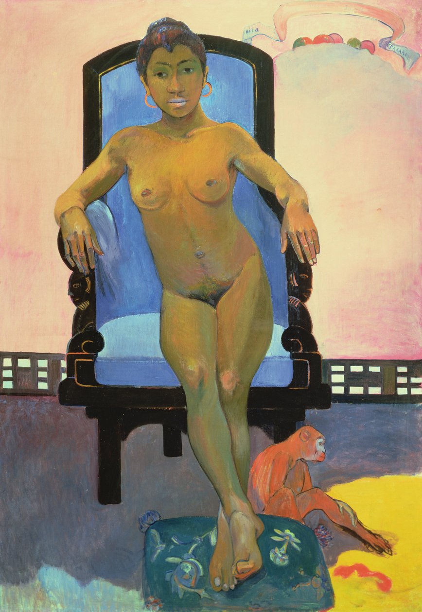 Annah, javaneseren, 1893-94 af Paul Gauguin