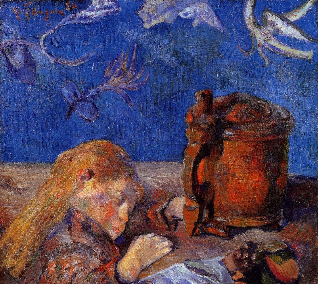 Clovis sover af Paul Gauguin