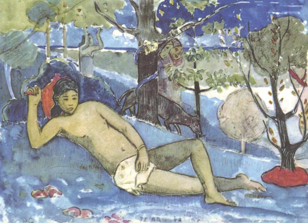 Skønhedens dronning af Paul Gauguin