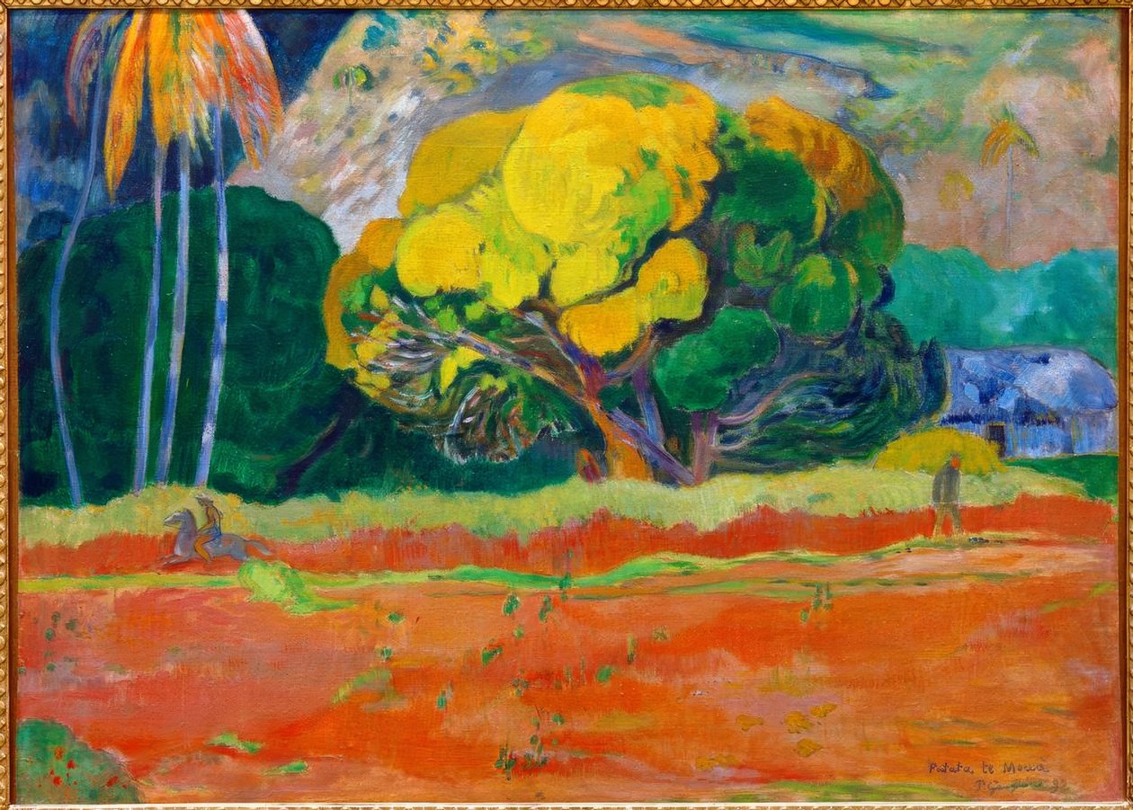 Bjerget er tæt på af Paul Gauguin