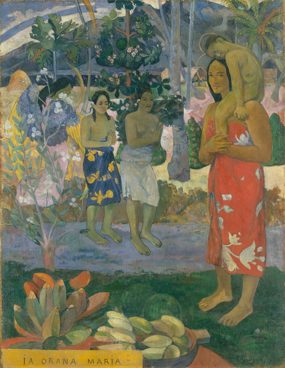 Til Orana Maria af Paul Gauguin