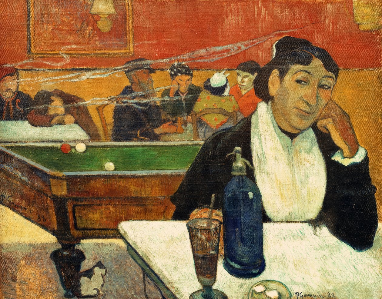 I cafeen af Paul Gauguin