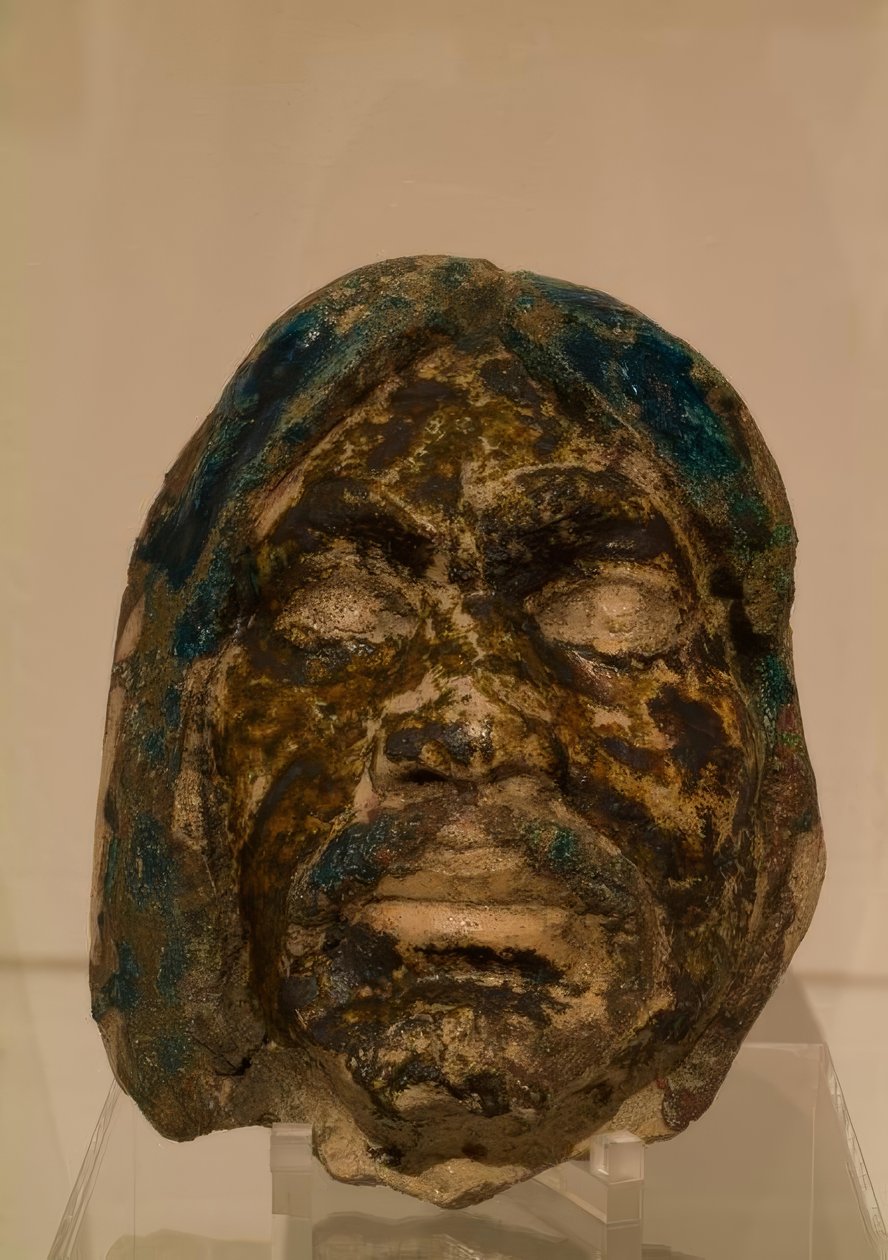 Hovedet af en vild af Paul Gauguin